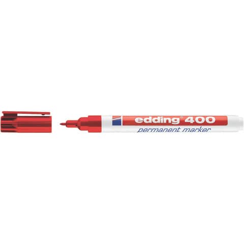 edding-marcatore-permanente-400-punta-conica-1-mm-rosso-e-400-002