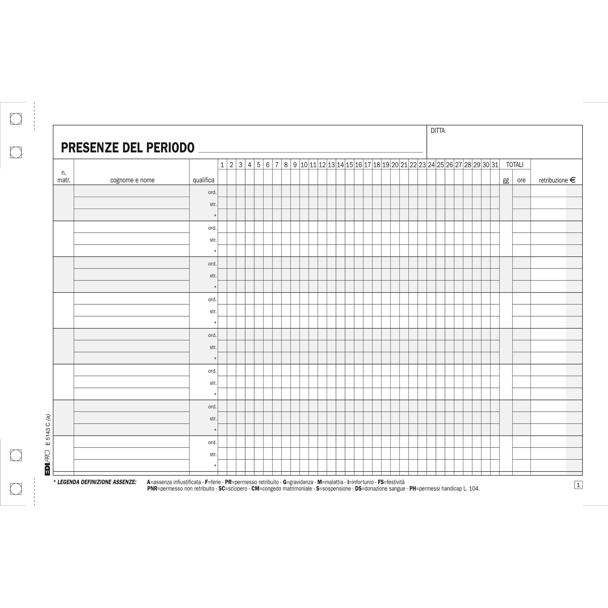 edipro-blocco-presenze-50-50-fogli-autoric-15x23-e5143c