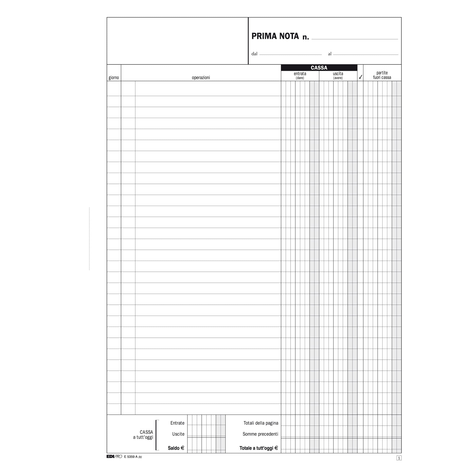 edipro-blocco-prima-nota-cassa-entrate-uscite-50-50-fogli-autoric-31x21-e5359a