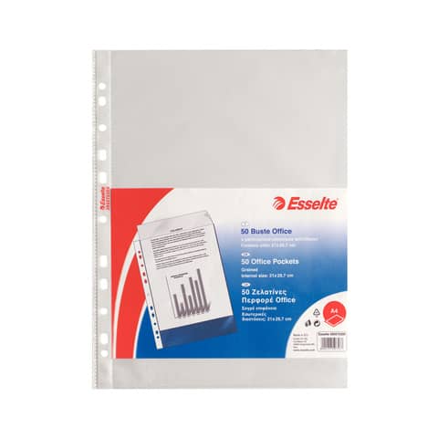 esselte-buste-perforazione-universale-goffrate-office-21x29-7-cm-trasparente-antiriflesso-conf-50-395075300