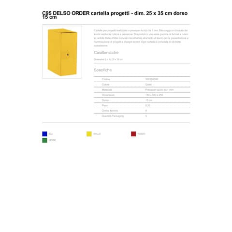 esselte-cartelle-portaprogetti-c95-delso-order-dorso-15-cm-presspan-lucido-giallo-25x35-cm-390395090