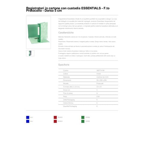 esselte-registratore-protocollo-essentials-g74-23x33-cm-dorso-5-cm-verde-390774180