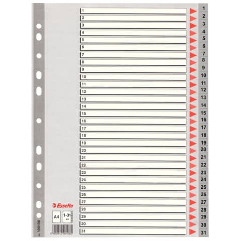 esselte-separatore-ppl-grigio-numerico-1-31-f-to-a4