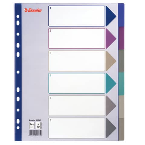 esselte-separatore-ppl-traslucido-6-tasti-f-to-a4-maxi-24-5x29-7cm