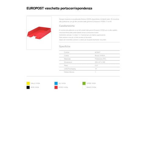 esselte-vaschetta-portacorrispondenza-europost-polistirolo-a4-rosso-vivida-623607