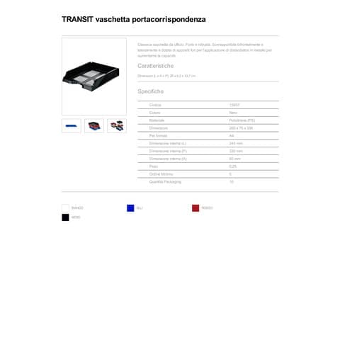 esselte-vaschette-portacorrispondenza-transit-standard-polistirene-nero-26x33-6x7-6-cm-15657