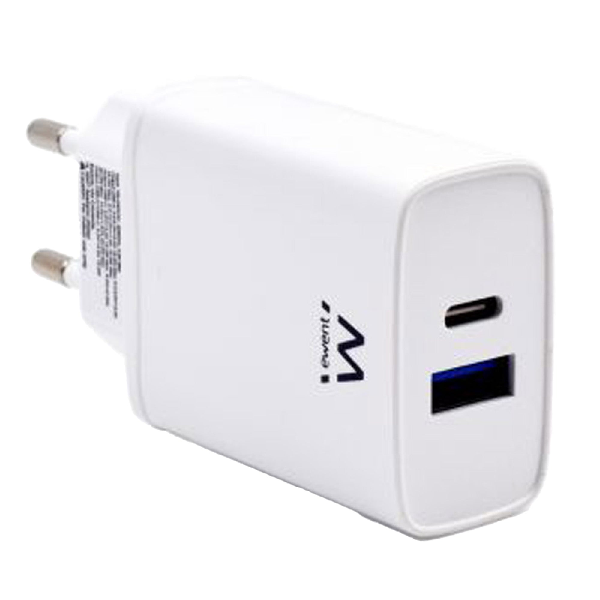 ewent-caricatore-rapido-2-porte-usb-c-usb-a-20-w-ew1321