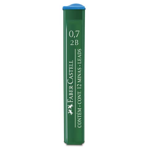 faber-castell-astucci-12-mine-2b-super-polymer-0-7-mm-scatola-12-astucci-521702