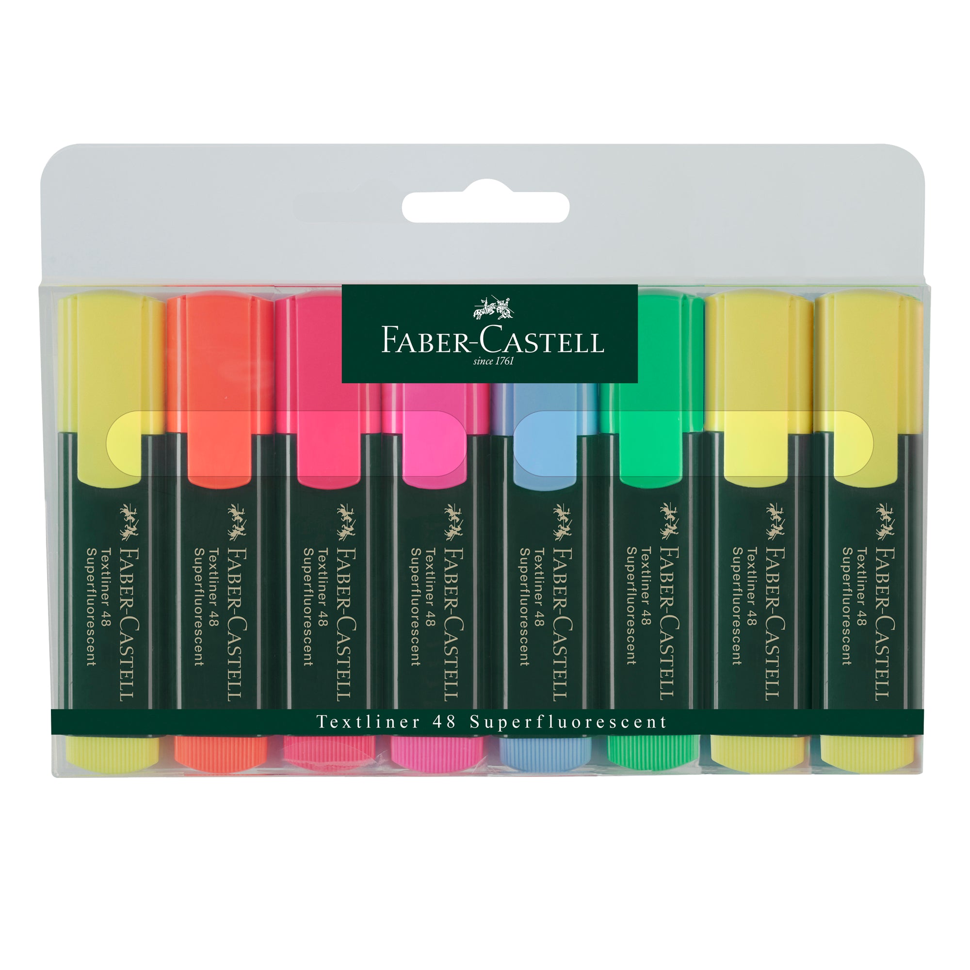 faber-castell-busta-8-evidenziatori-textliner-1548-faber-castell