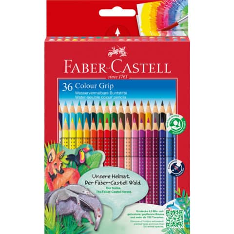 faber-castell-matite-colorate-colour-grip-astuccio-cartone-colori-assortiti-conf-36-pezzi-112442
