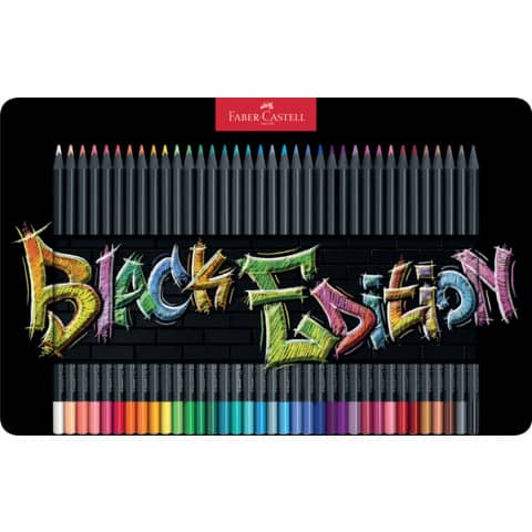 faber-castell-matite-colorate-faber-castell-black-edition-colori-assortiti-conf-36-pezzi-116437