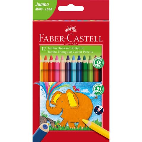 faber-castell-matite-colorate-jumbo-faber-castell-forma-triangolare-colori-assortiti-conf-12-pezzi-116501