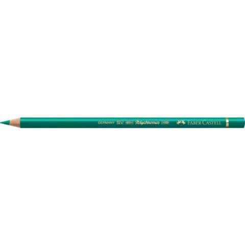 faber-castell-matite-colorate-permanenti-faber-castell-polychromos-mina-3-8-mm-conf-6-pezzi-verde-ftalico-110161