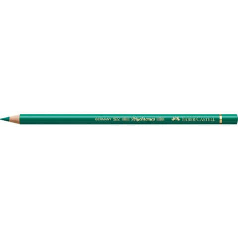 faber-castell-matite-colorate-permanenti-faber-castell-polychromos-mina-3-8-mm-conf-6-pezzi-verde-ftalico-scuro-110264