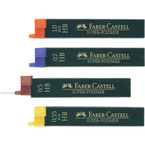 faber-castell-mine-faber-castell-super-polymer-0-9-mm-hb-conf-12-pezzi-120900