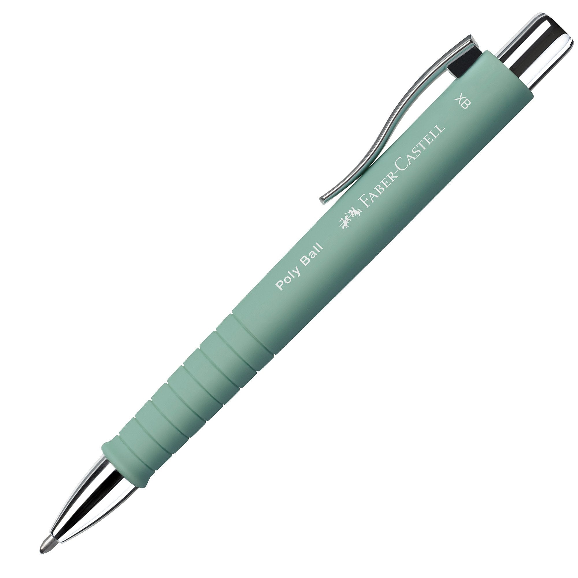 faber-castell-penna-sfera-0-7mm-poly-ball-fusto-verde-menta-faber-castell