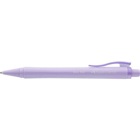 faber-castell-penna-sfera-daily-ball-xb-inchiostro-blu-conf-10-pz-colore-fusto-lilla-140688