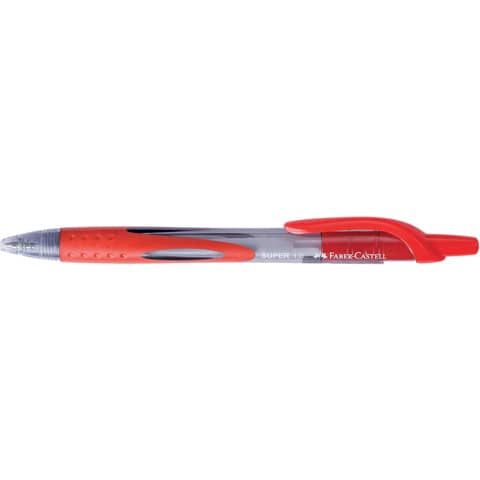 faber-castell-penna-sfera-scatto-faber-castell-super-1-mm-rosso-143821