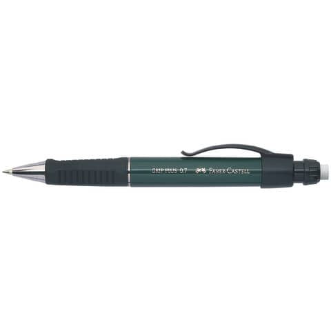 faber-castell-portamine-0-7mm-grip-plus-metallic-fusto-verde-faber-castell