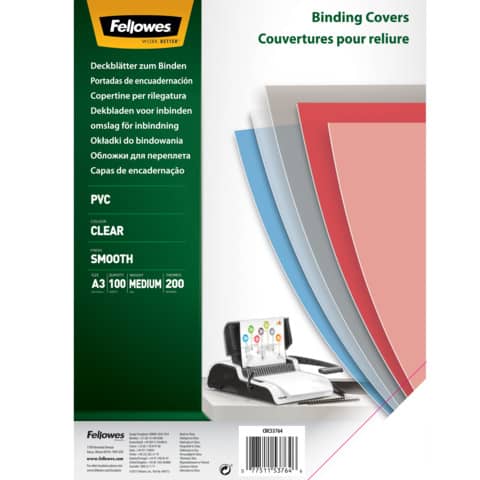 fellowes-100-copertine-clear-pvc-200mic-a3-trasparente-neutro