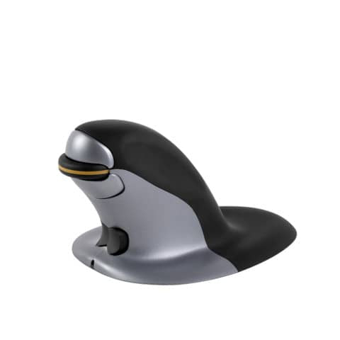 fellowes-mouse-verticale-penguin-wireless-nero-argento-piccolo-9894901