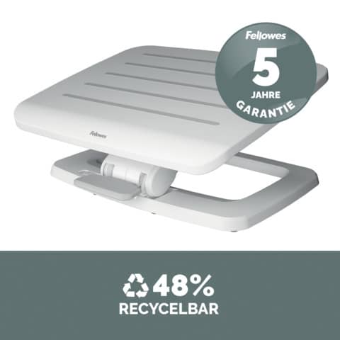 fellowes-poggiapiedi-regolabile-hana-lt-17-5-x-45-x-36-cm-bianco-100016999