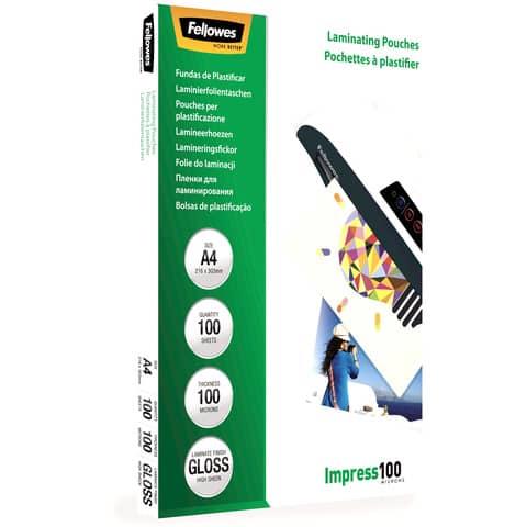 fellowes-scatola-100-pouches-impress100-100mic-a4