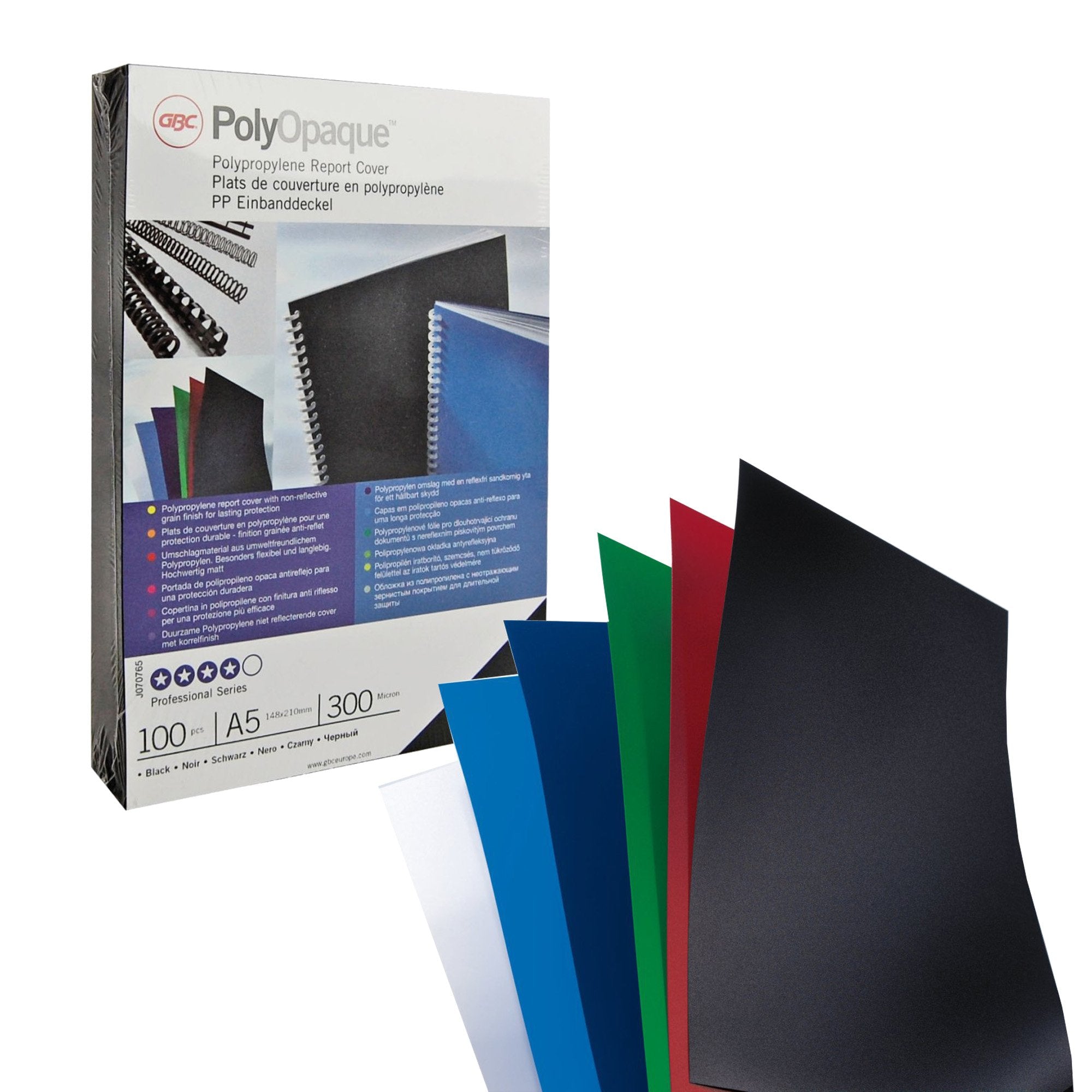 gbc-100-copertine-polyopaque-a4-300mic-nero-ppl