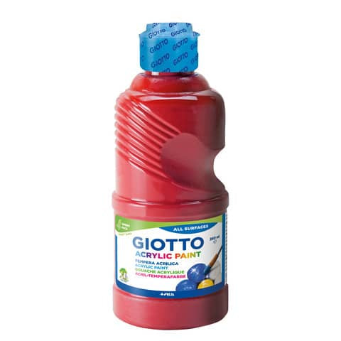 giotto-tempera-acrilica-flacone-250-ml-rosso-f534008