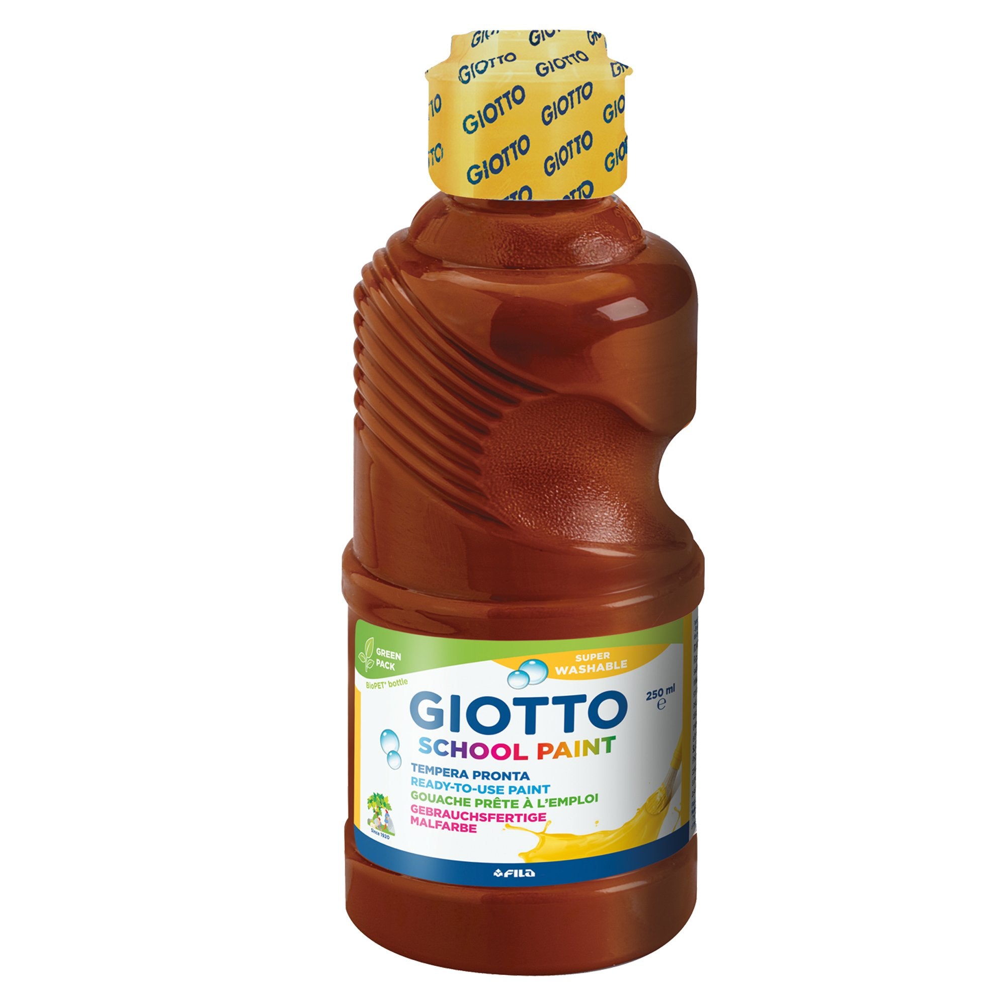 giotto-tempera-pronta-250ml-lavabile-marrone