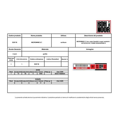 koh-i-noor-astuccio-12-mine-2b-portamine-0-7-mm-e207-2b