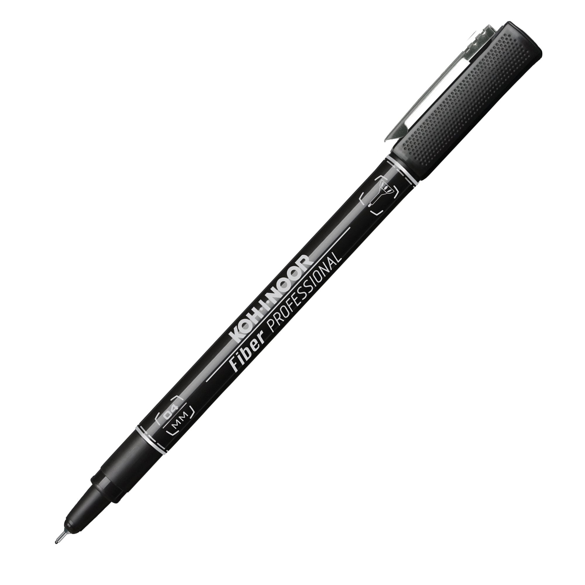 koh-i-noor-fineliner-professional-fiber-nero-0-4mm