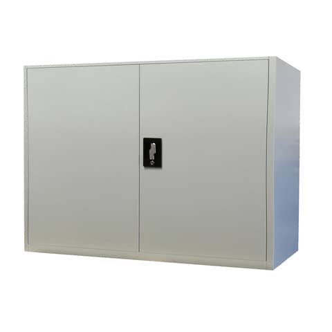 kubo-armadio-metallo-1-vano-1-ripiano-grigio-l100xp45xh90-cm-bb100-g