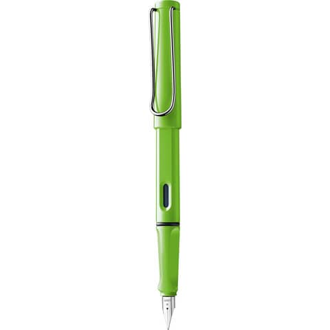 lamy-penna-safari-punta-fine-inchiostro-blu-greenstilo-fusto-verde-1230633