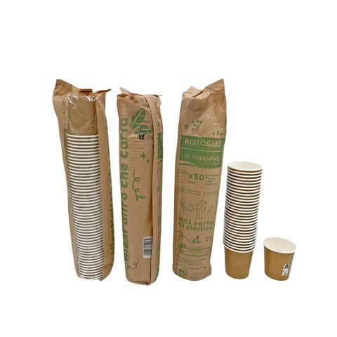 le-nappage-bicchiere-caffe-cartoncino-nappage-12-cl-senza-plastica-conf-50-pz-kraft-61013rc