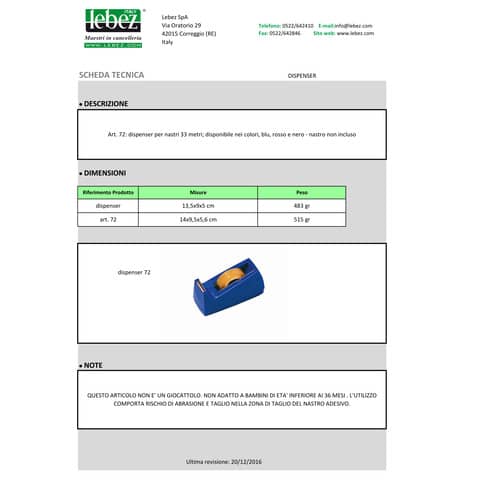 lebez-dispenser-nastri-adesivi-33-mt-nero-72-n