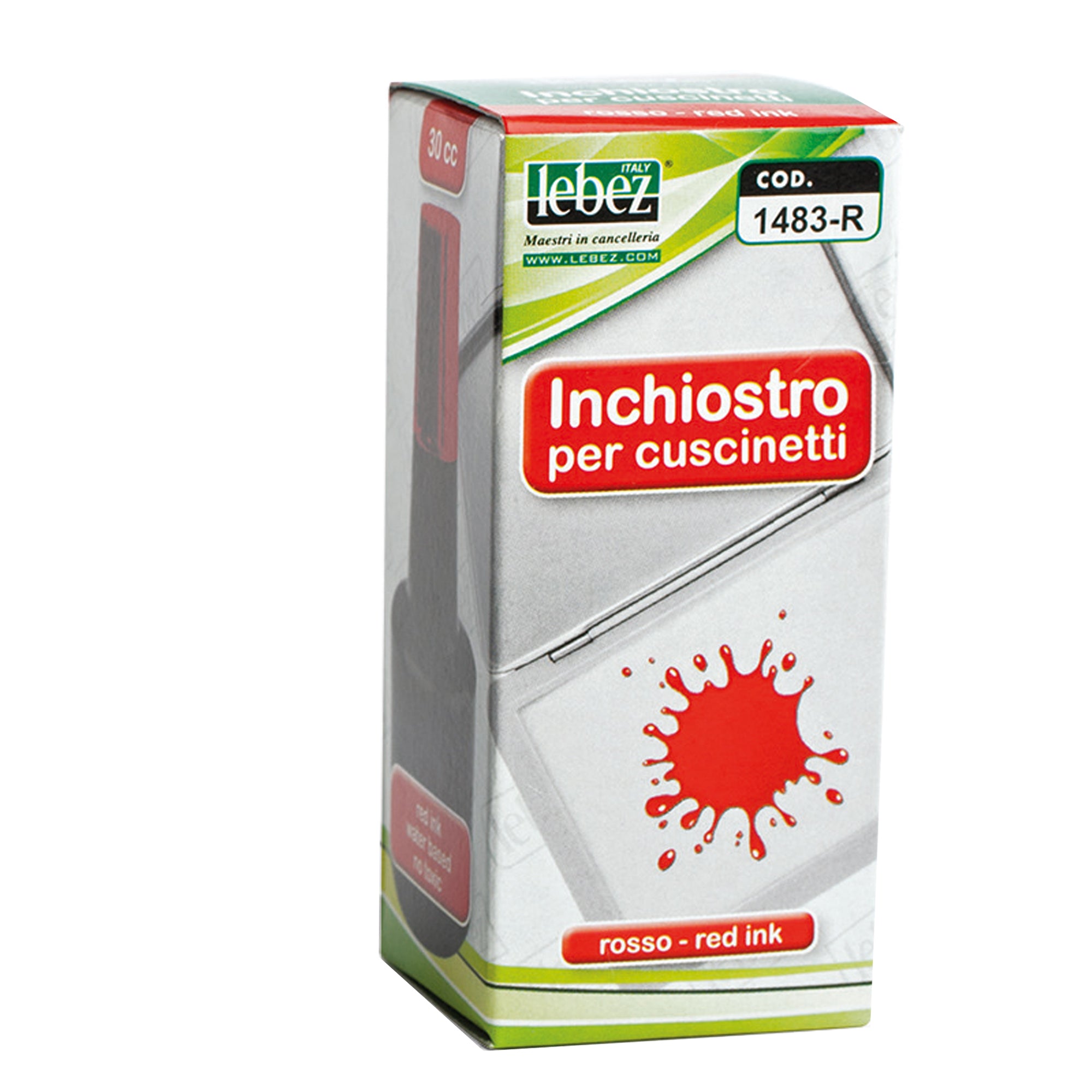 lebez-inchiostro-rosso-30ml-art-1483-s-olio-x-cuscinetti