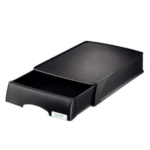 leitz-cassetto-componibile-plus-polistirolo-a4-nero-25-5x37-6x7-cm-52100095