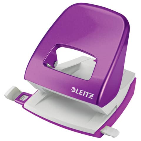 leitz-perforatore-5008-2-fori-30-fogli-nexxt-wow-series-viola-metallizzato-50082062