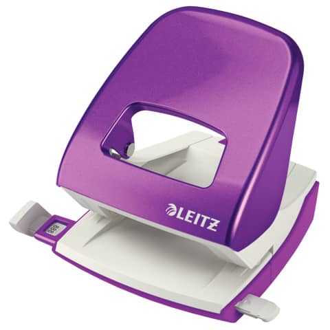 leitz-perforatore-5008-2-fori-30-fogli-nexxt-wow-series-viola-metallizzato-50082062