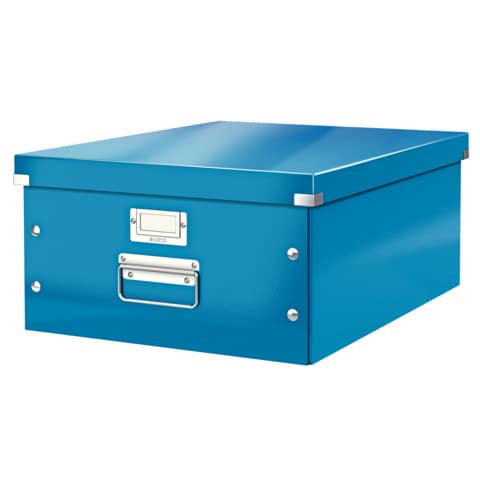 leitz-scatola-archiviazione-universale-l-click-store-36-9x20x48-2-cm-azzurro-metallizzato-60450036