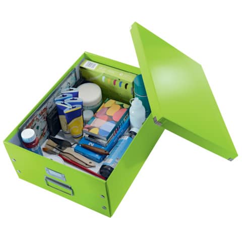 leitz-scatola-archiviazione-universale-l-click-store-36-9x20x48-2-cm-verde-metallizzato-60450054