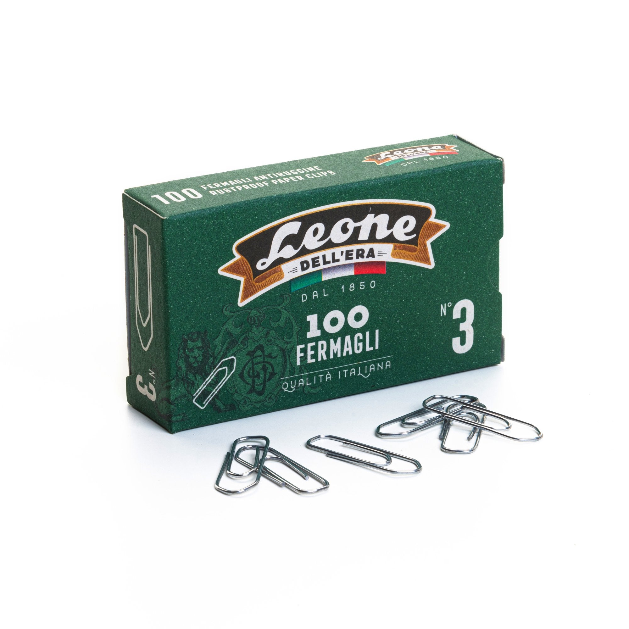 leone-scatola-100-fermagli-n-3-mm28-zincati-antiruggine