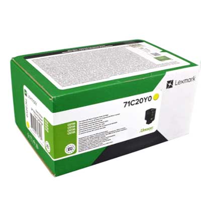 lexmark-71c20y0-toner-originale