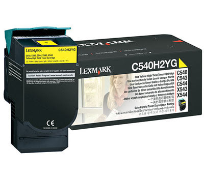 lexmark-c540h2yg-toner-originale