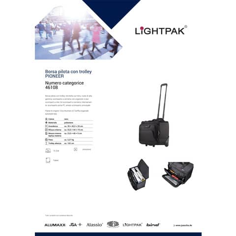 lightpak-borsa-pilota-trolley-pioneer-poliestere-47x27x38-cm-nero-46108