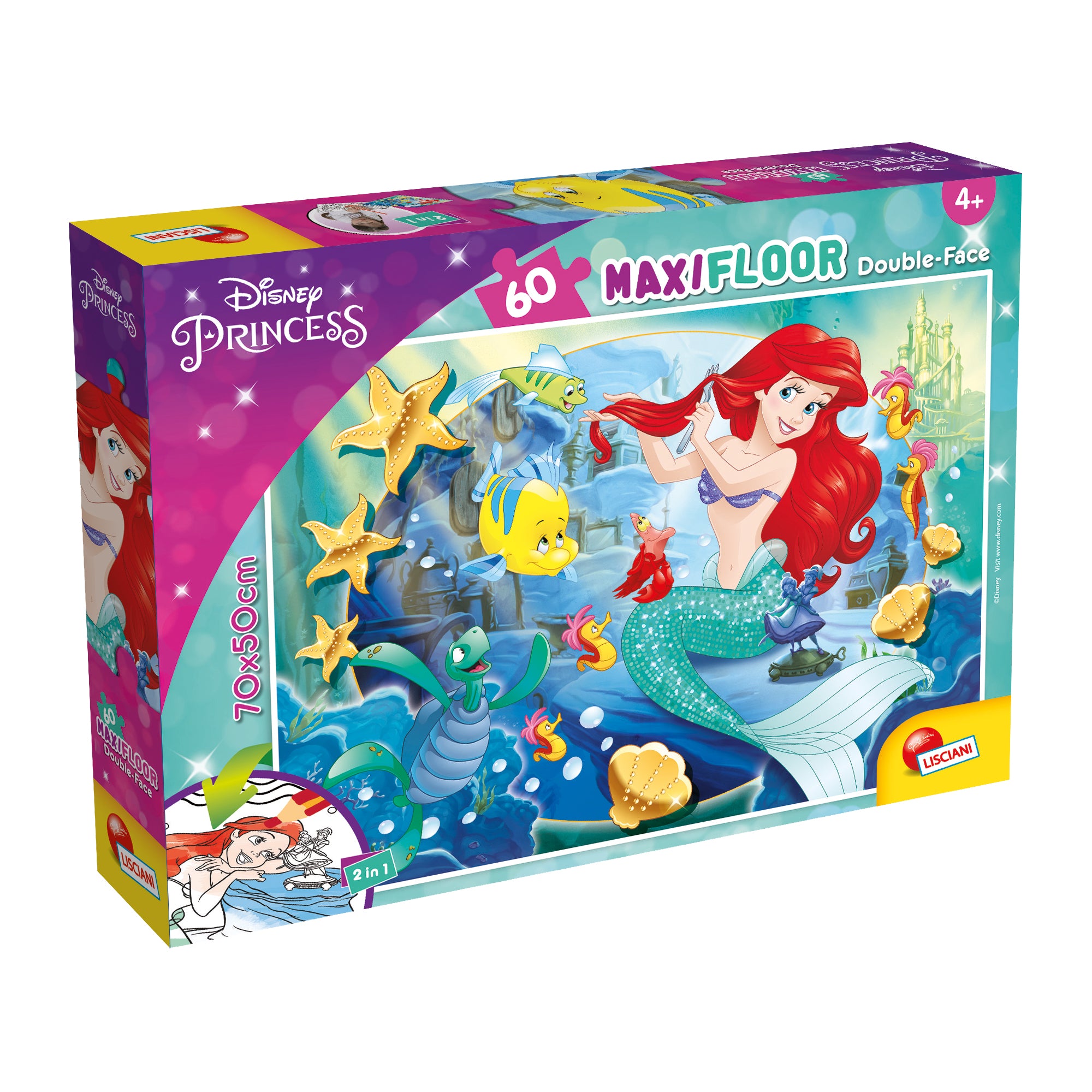 lisciani-puzzle-maxi-60pz-disney-little-mermaid