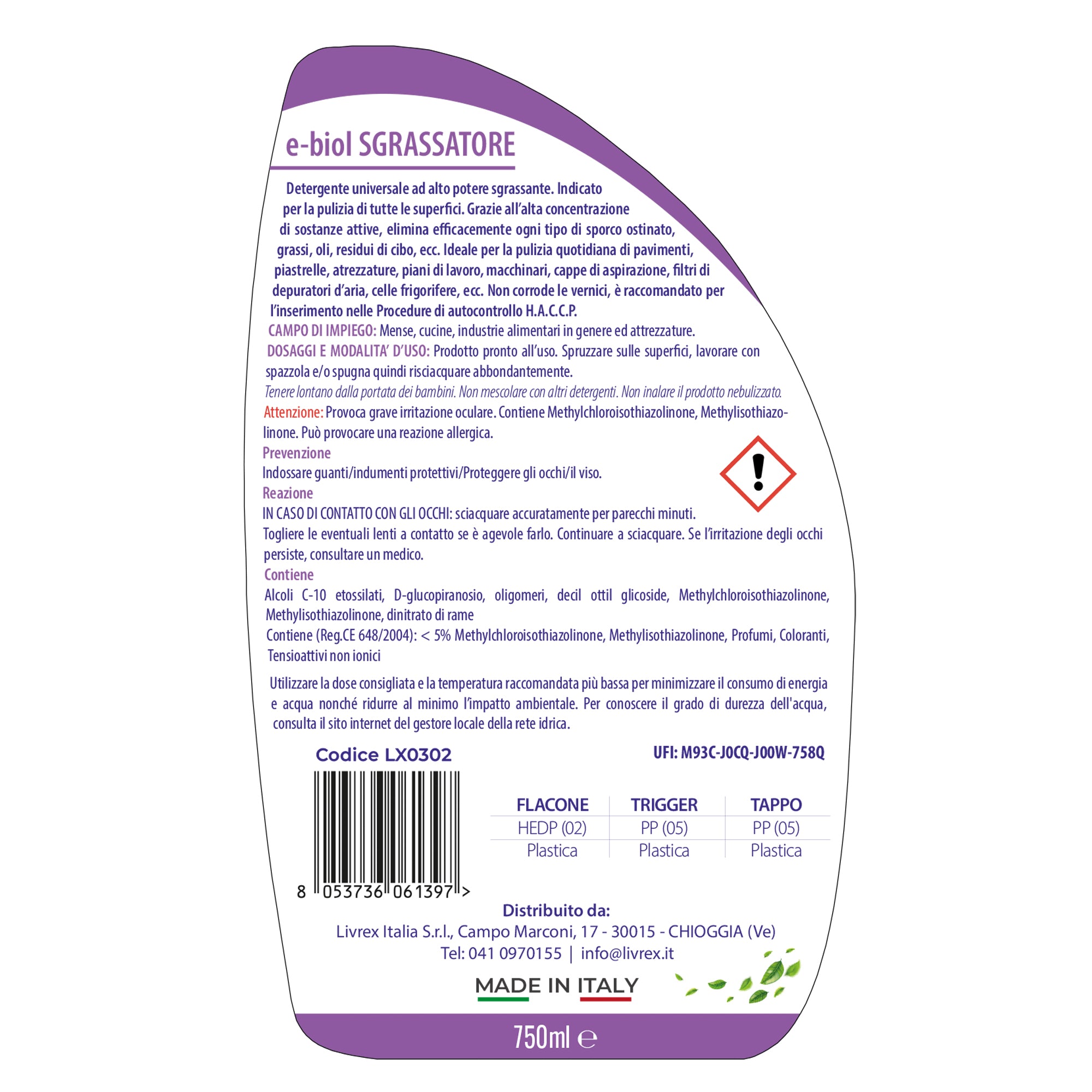 livrex-sgrassatore-ebiol-trigger-750ml