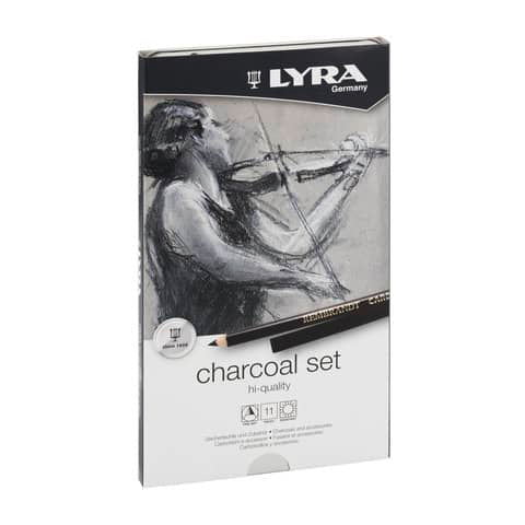 lyra-set-disegno-charcoal-carboncini-11-pezzi-matita-l2041112