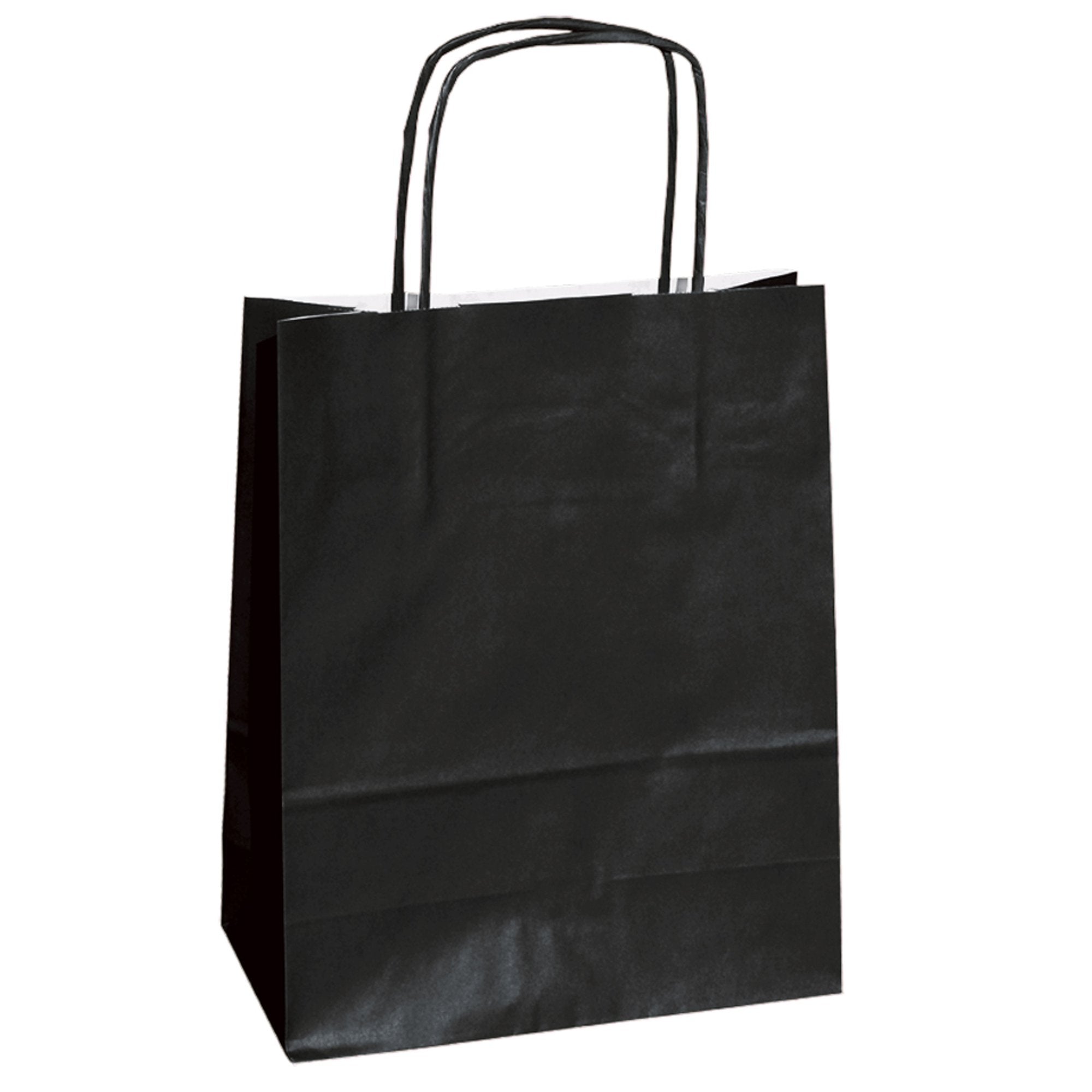 mainetti-bags-25-shoppers-carta-kraft-14x9x20cm-twisted-nero